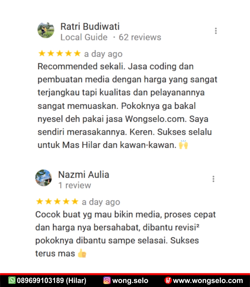 testimoni